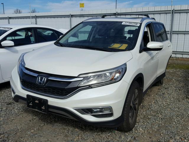 5J6RM4H97GL011652 - 2016 HONDA CR-V TOURI WHITE photo 2