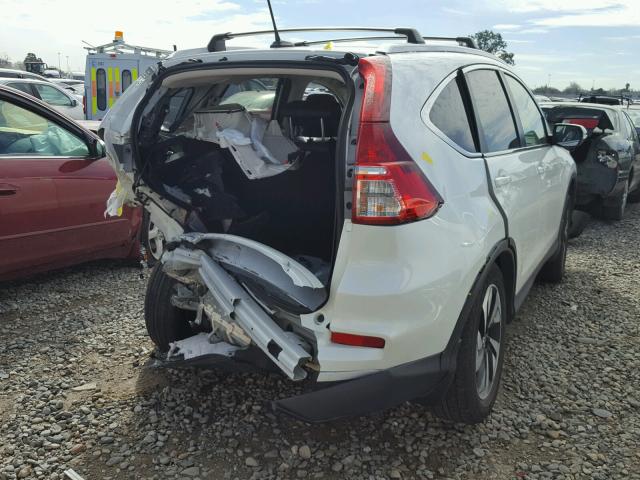 5J6RM4H97GL011652 - 2016 HONDA CR-V TOURI WHITE photo 4