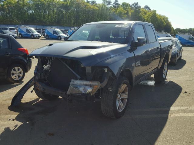 1C6RR6MT1GS164612 - 2016 RAM 1500 SPORT GRAY photo 2