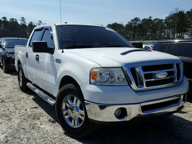 1FTPW12V17KC97757 - 2007 FORD F150 SUPER WHITE photo 1