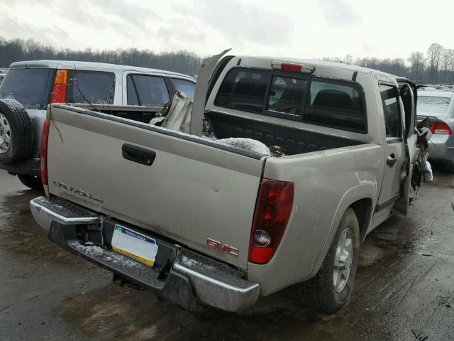 1GTDT43E288201810 - 2008 GMC CANYON SLE SILVER photo 4