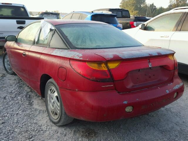 1G8ZP128X1Z105373 - 2001 SATURN SC1 RED photo 3