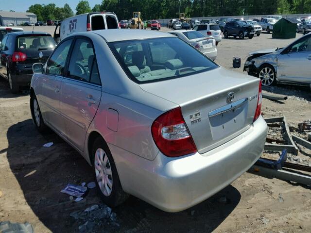 4T1BE30K34U282481 - 2004 TOYOTA CAMRY LE/X GRAY photo 3