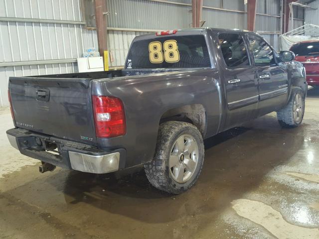 3GCRCSE09AG149023 - 2010 CHEVROLET SILVERADO GRAY photo 4