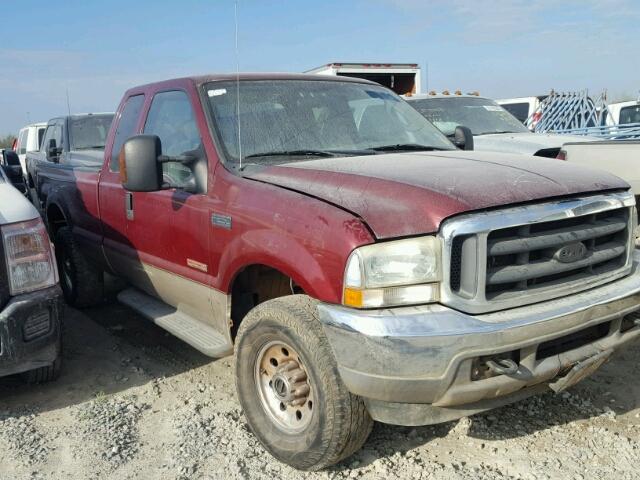 1FTNX21P54EA03526 - 2004 FORD F250 SUPER BROWN photo 1