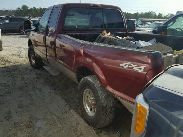 1FTNX21P54EA03526 - 2004 FORD F250 SUPER BROWN photo 3