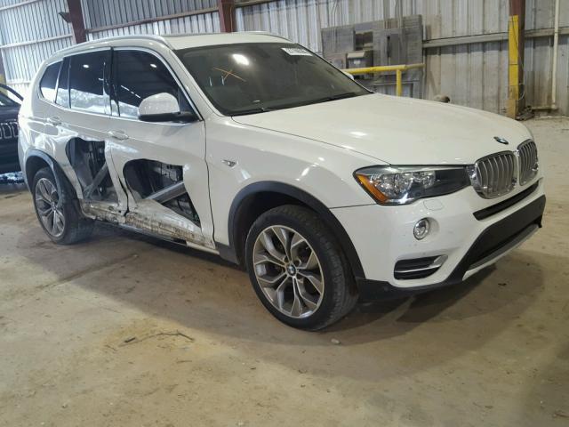 5UXWX9C51G0D65655 - 2016 BMW X3 XDRIVE2 WHITE photo 1