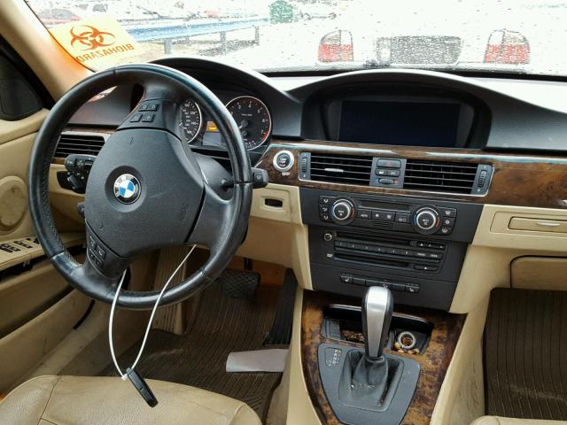 WBAVC93567K032844 - 2007 BMW 328 XI BLACK photo 9