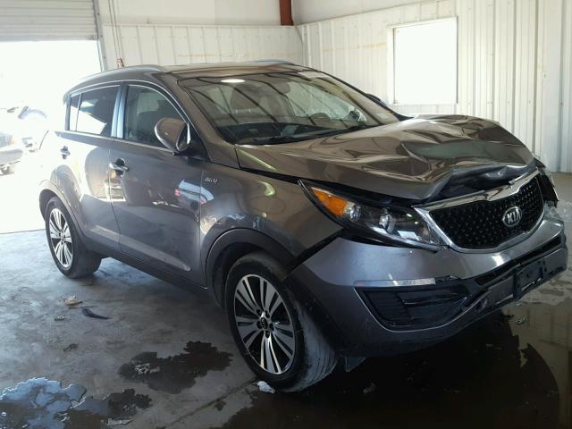 KNDPCCAC3G7802091 - 2016 KIA SPORTAGE E GRAY photo 1