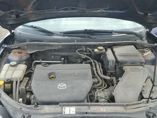 JM1BK32F761403823 - 2006 MAZDA 3 I BLUE photo 7