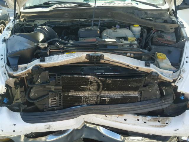3D7KU28684G114160 - 2004 DODGE RAM 2500 S WHITE photo 7