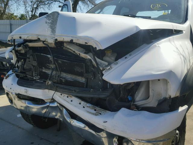 3D7KU28684G114160 - 2004 DODGE RAM 2500 S WHITE photo 9
