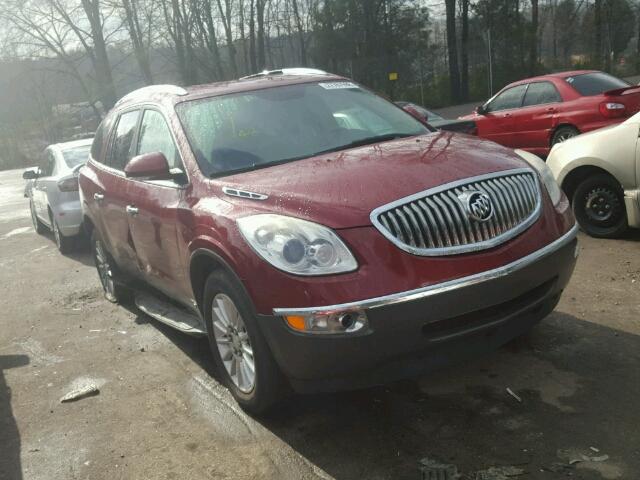 5GAER23768J263777 - 2008 BUICK ENCLAVE CX BURGUNDY photo 1