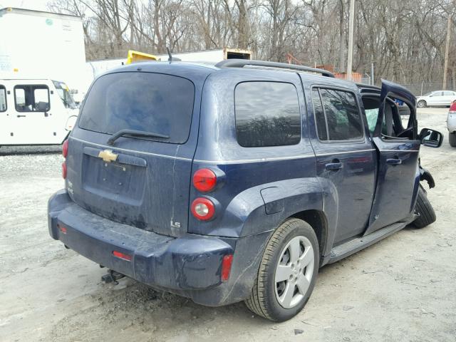 3GNCA13D48S710674 - 2008 CHEVROLET HHR LS 蓝色 照片 4