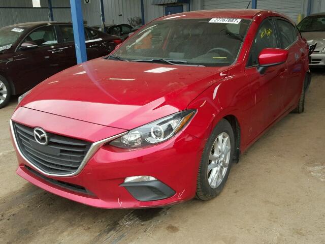 3MZBM1L74GM277797 - 2016 MAZDA 3 TOURING RED photo 2