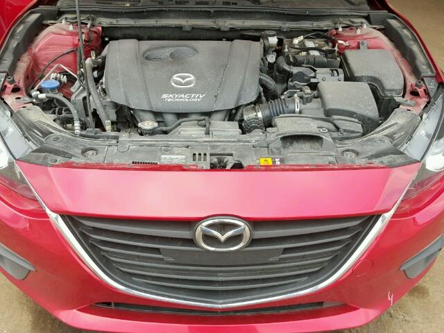 3MZBM1L74GM277797 - 2016 MAZDA 3 TOURING RED photo 7