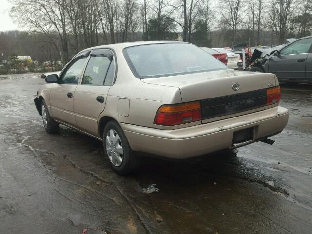 JT2AE04B5R0075249 - 1994 TOYOTA COROLLA TAN photo 3