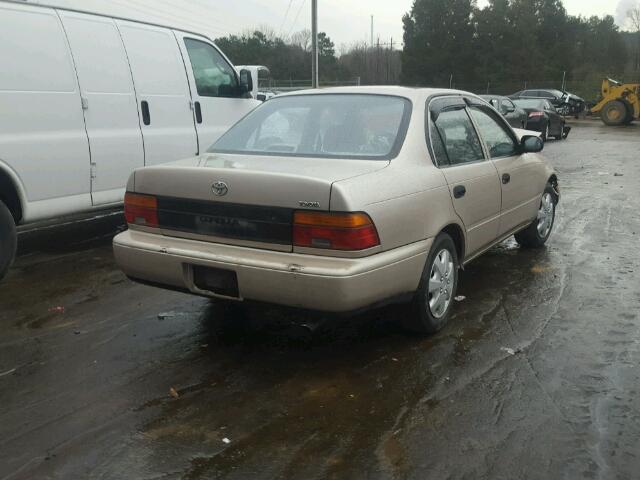 JT2AE04B5R0075249 - 1994 TOYOTA COROLLA TAN photo 4