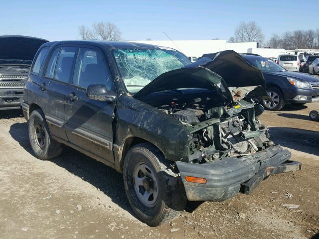 2CNBJ13C4Y6936610 - 2000 CHEVROLET TRACKER GREEN photo 1