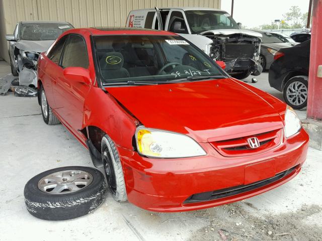 1HGEM22013L033337 - 2003 HONDA CIVIC EX 红色 照片 1