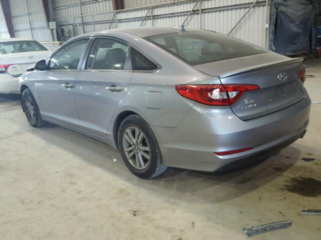 5NPE24AF5GH398510 - 2016 HYUNDAI SONATA SE BLUE photo 3