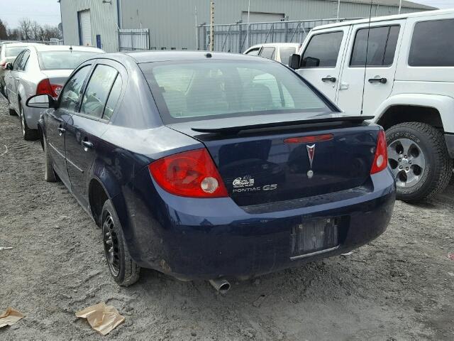 1G2AL55F787346057 - 2008 PONTIAC G5 SE BLUE photo 3