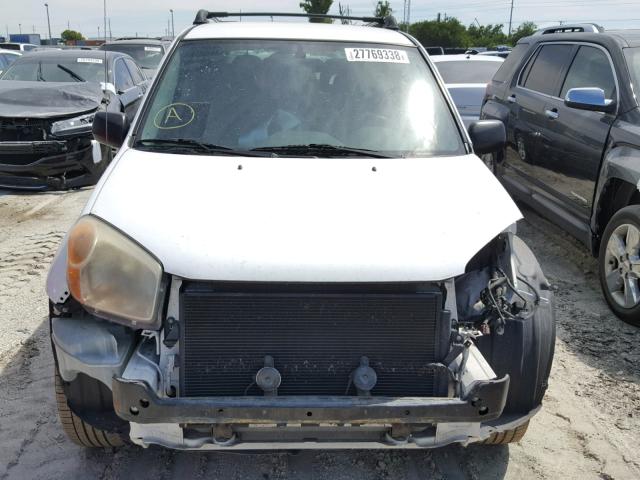 JTEGD20V450072347 - 2005 TOYOTA RAV4 WHITE photo 9