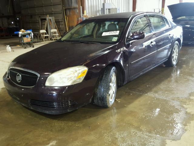 1G4HD57268U166714 - 2008 BUICK LUCERNE CX MAROON photo 2