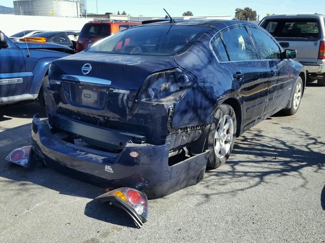 1N4CL21E48C194347 - 2008 NISSAN ALTIMA HYB BLUE photo 4