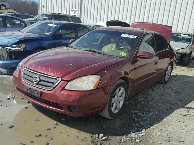 1N4AL11D82C137245 - 2002 NISSAN ALTIMA BAS BURGUNDY photo 2