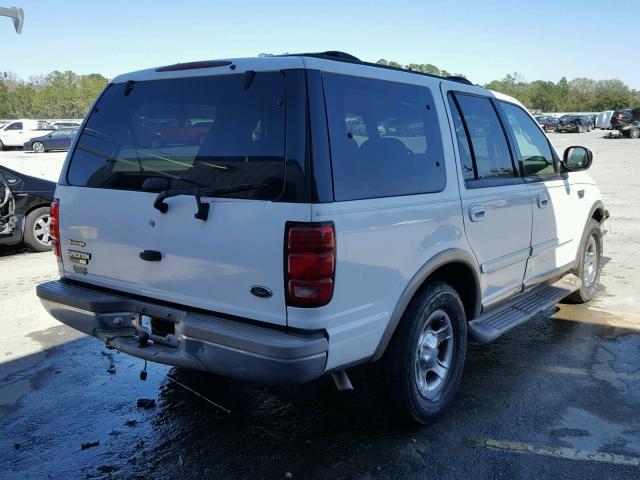 1FMRU17L3YLB07535 - 2000 FORD EXPEDITION WHITE photo 4