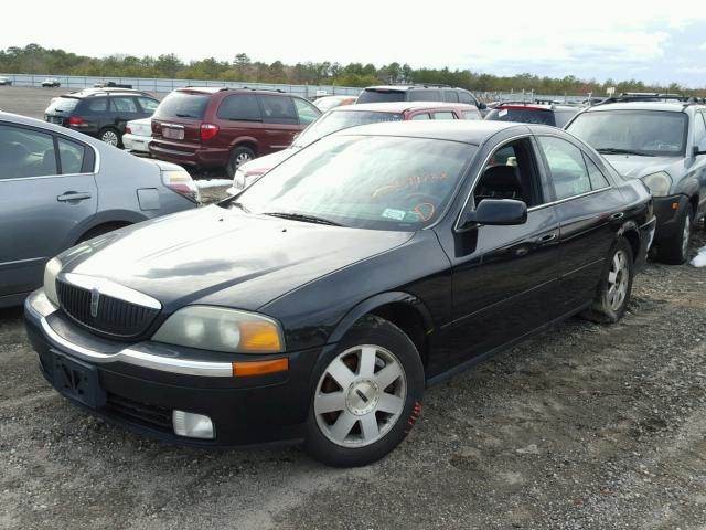 1LNHM86S32Y603006 - 2002 LINCOLN LS BLACK photo 2