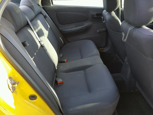 1B3ES56C53D133267 - 2003 DODGE NEON SXT YELLOW photo 6