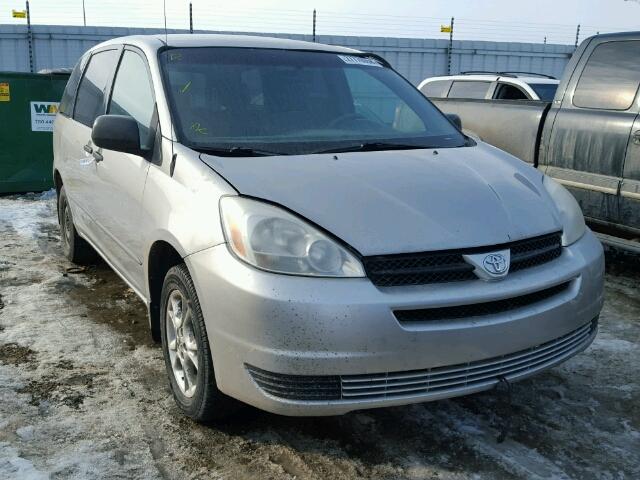 5TDBA29C05S034135 - 2005 TOYOTA SIENNA CE SILVER photo 1