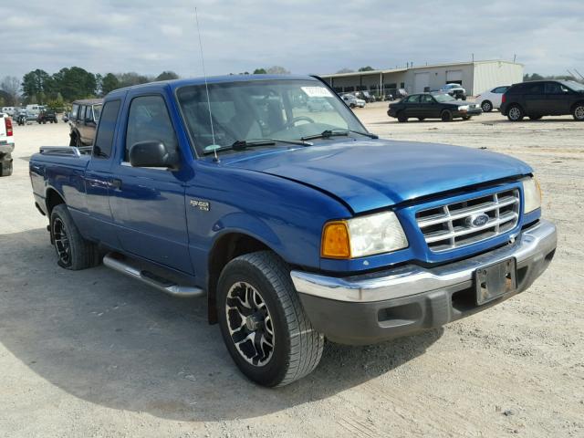 1FTYR14V81TB00917 - 2001 FORD RANGER SUP BLUE photo 1