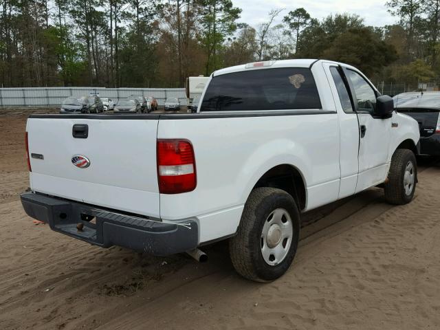 1FTRF12226NB32859 - 2006 FORD F150 WHITE photo 4