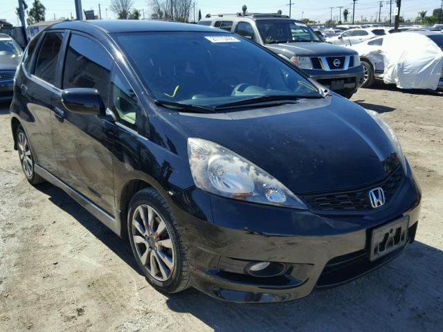 JHMGE8H53DC034922 - 2013 HONDA FIT SPORT BLACK photo 1