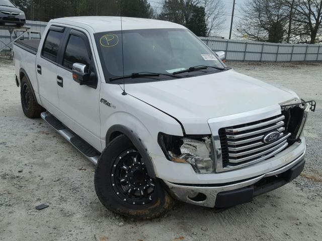 1FTEW1C89AFA16935 - 2010 FORD F150 SUPER WHITE photo 1