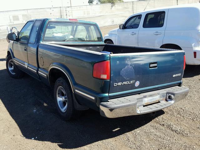 1GCCS19X7W8120403 - 1998 CHEVROLET S TRUCK S1 GREEN photo 3