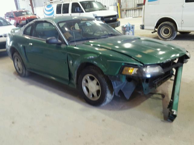 1FAFP4041YF186873 - 2000 FORD MUSTANG GREEN photo 1