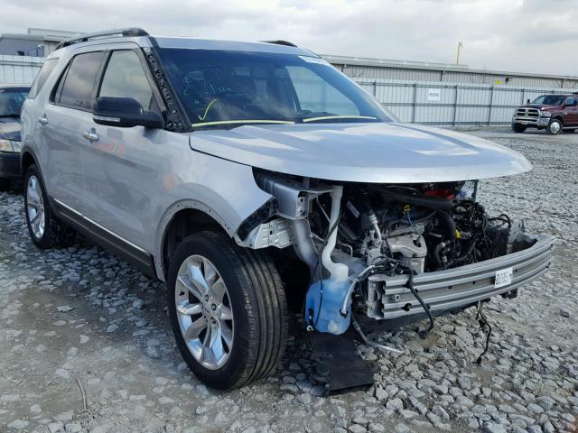 1FM5K8D86EGB23830 - 2014 FORD EXPLORER X SILVER photo 1