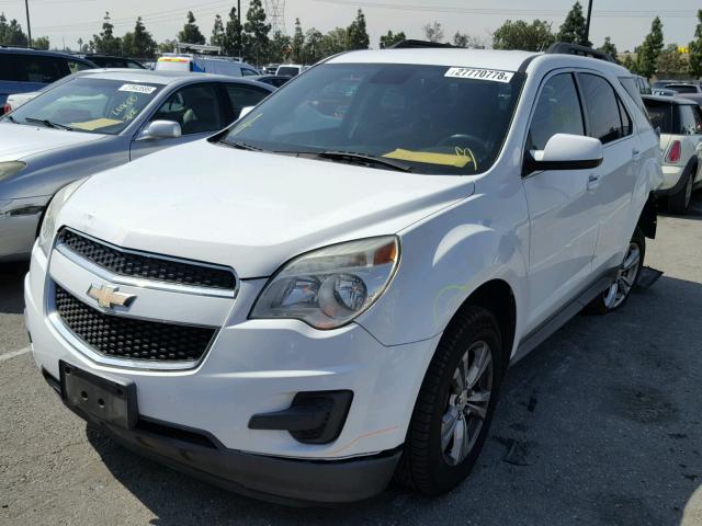 2GNALDEK1C1119267 - 2012 CHEVROLET EQUINOX LT WHITE photo 2