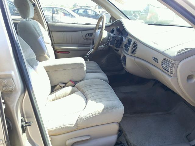 2G4WS52J7Y1160637 - 2000 BUICK CENTURY CU TAN photo 5