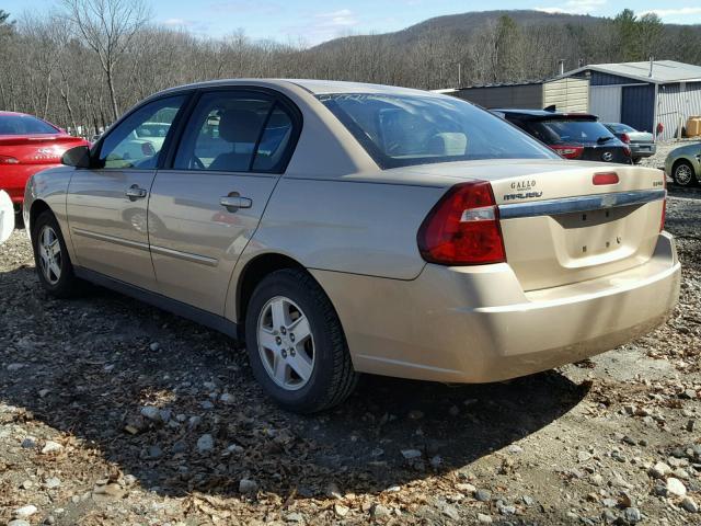 1G1ZT54884F166175 - 2004 CHEVROLET MALIBU LS GOLD photo 3