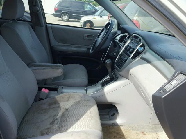 JTEEP21AX50089969 - 2005 TOYOTA HIGHLANDER GRAY photo 5