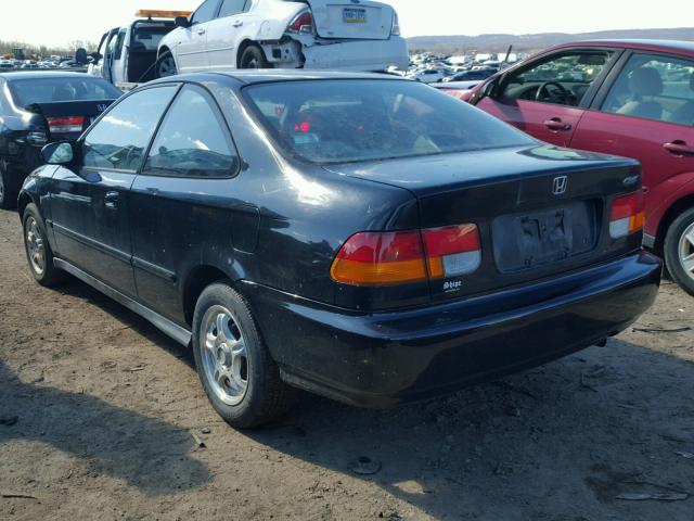 1HGEJ8253WL105697 - 1998 HONDA CIVIC EX BLACK photo 3