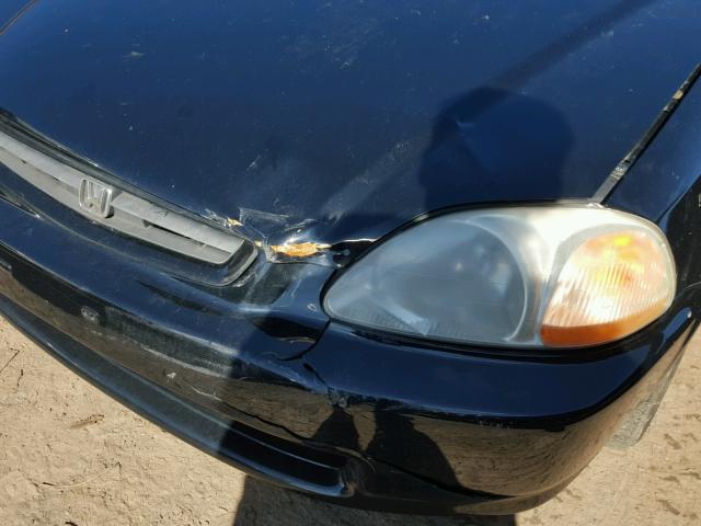 1HGEJ8253WL105697 - 1998 HONDA CIVIC EX შავი ფოტო 9