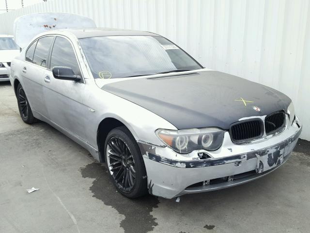 WBAGL63585DP76597 - 2005 BMW 745 I SILVER photo 1