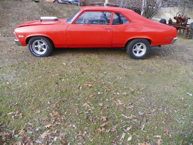 1X27D2W166835 - 1972 CHEVROLET NOVA RED photo 2