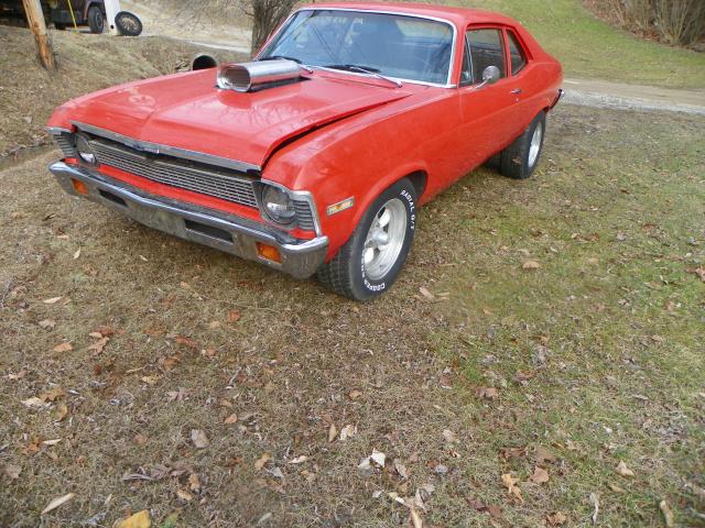 1X27D2W166835 - 1972 CHEVROLET NOVA RED photo 4